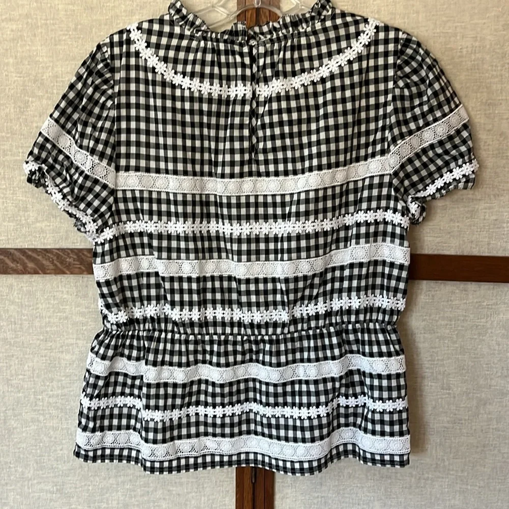 J. Crew stylish gingham